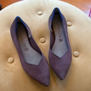 Rothy’s Point flats size 10